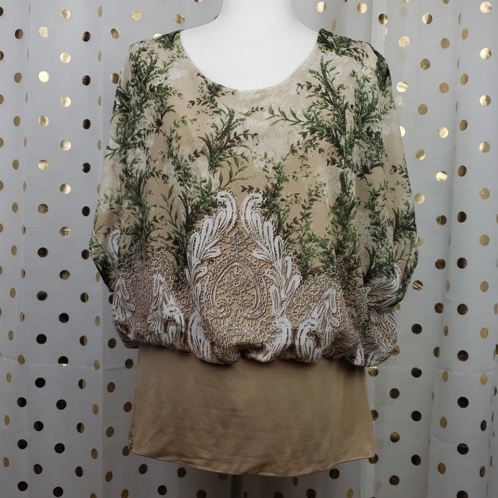 Joseph A. Dolman Short Sleeve Blouse